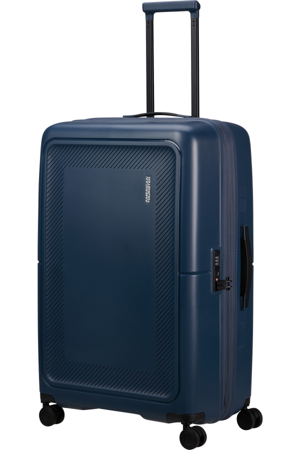 American Tourister DashPop Spinner Expandable TSA 77cm Bleu nuit