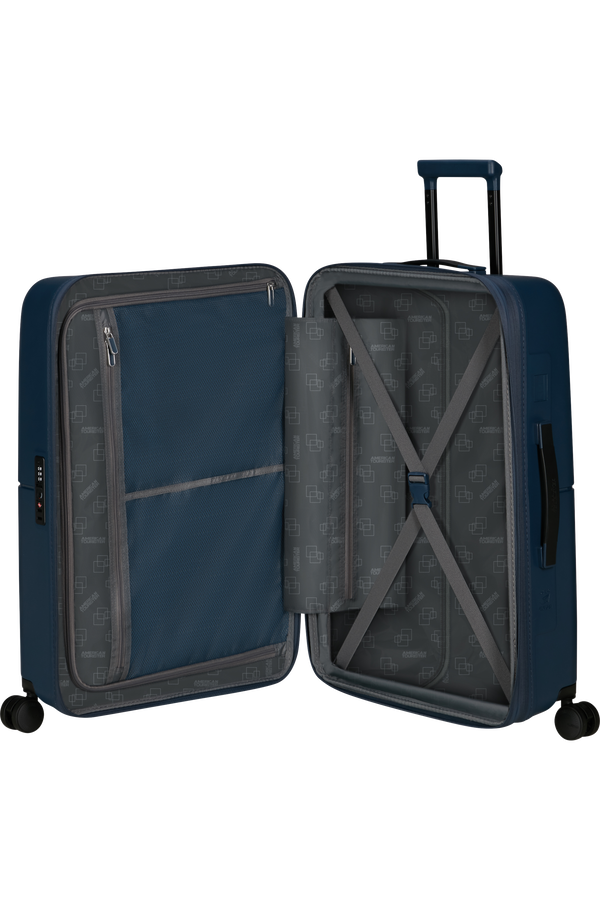 American Tourister DashPop Spinner Expandable TSA 67cm Bleu nuit