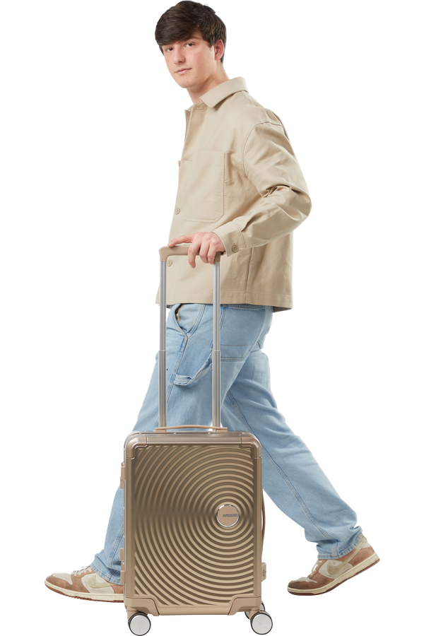 American Tourister Soundbox Alu Spinner TSA 55cm  Bronze