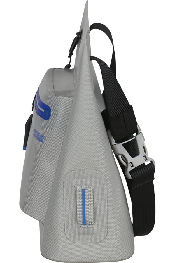 Colourdry M Sac &eacute;paule | American Tourister Colourdry Shoulder Bag M  Glacial Silver