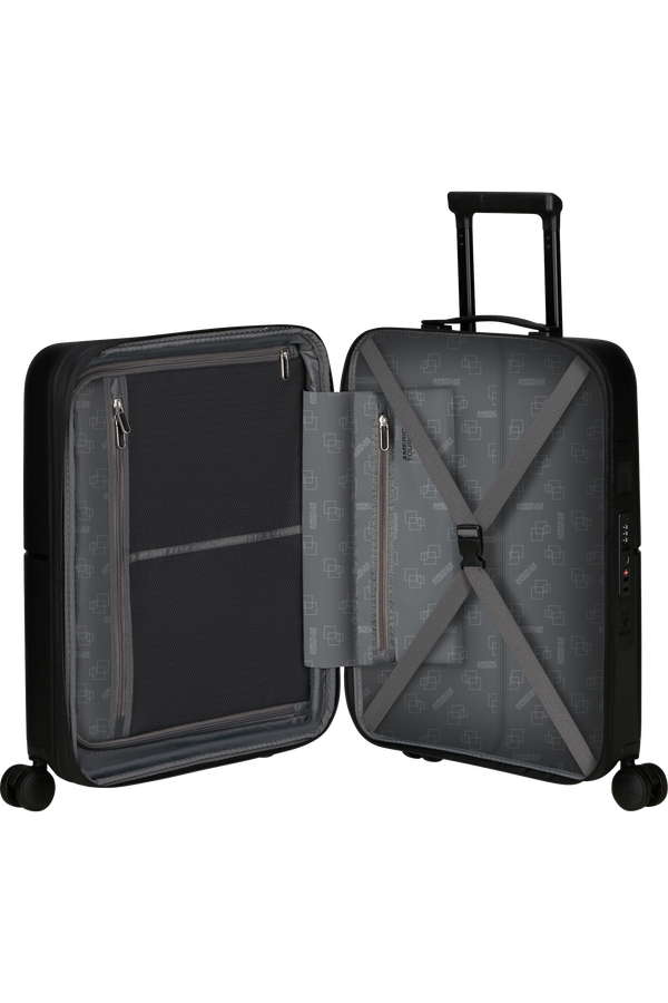 American Tourister DashPop Spinner Expandable TSA 55cm True Black