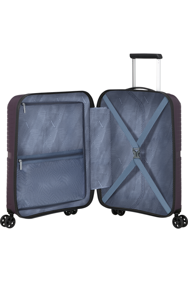 American Tourister Airconic Spinner 55/20 Frontl. 15.6'  Dark Plum/Orange