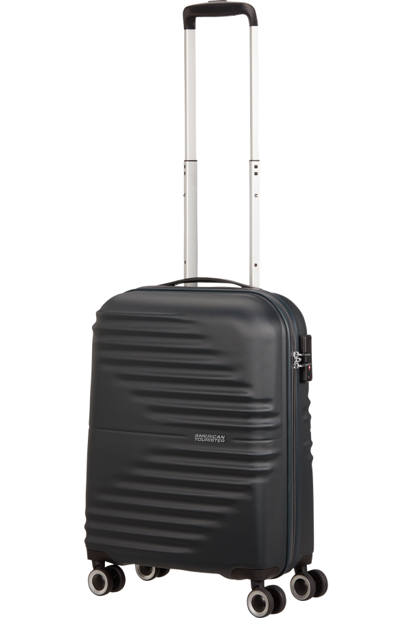 American Tourister Wavetwister Spinner TSA 55cm  Universe Black