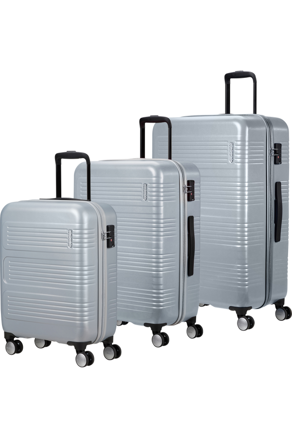 American Tourister Summerville 3 PC SET A  Argent
