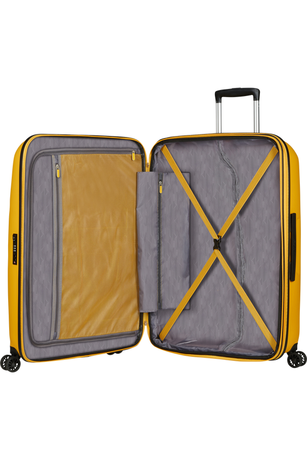 American Tourister Bon Air Dlx Spinner TSA Expandable 75cm  Jaune clair