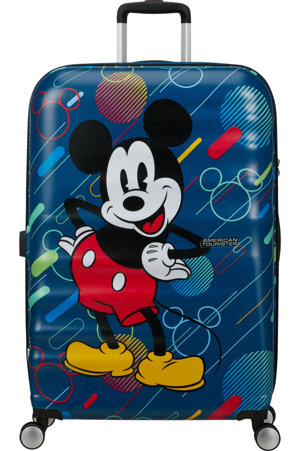 American Tourister Disney Wavebreaker Spinner TSA Disney Fl 77cm  Mickey Future Pop