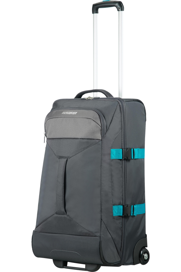 American Tourister Road Quest Reisetasche mit Rollen M  Grey/Turquoise