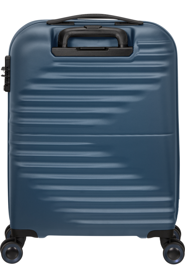 American Tourister Wavetwister Spinner TSA 55cm  Bleu marine fonc&eacute;