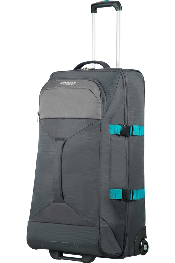 American Tourister Road Quest Reisetasche mit Rollen L  Grey/Turquoise