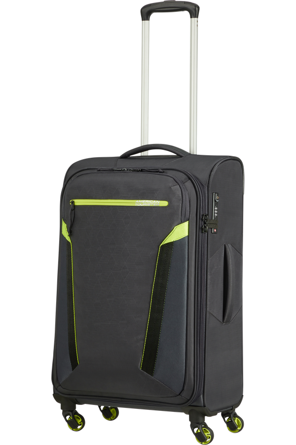 American Tourister At Eco Spin Spinner TSA 67cm  Atlas Grey