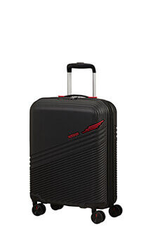 American Tourister Triple Trace Spinner TSA Expandable 55cm  Black/Red