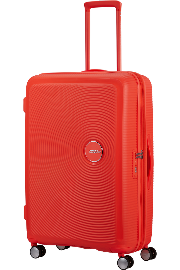American Tourister SoundBox Spinner TSA Expandable 77cm  Neon Orange