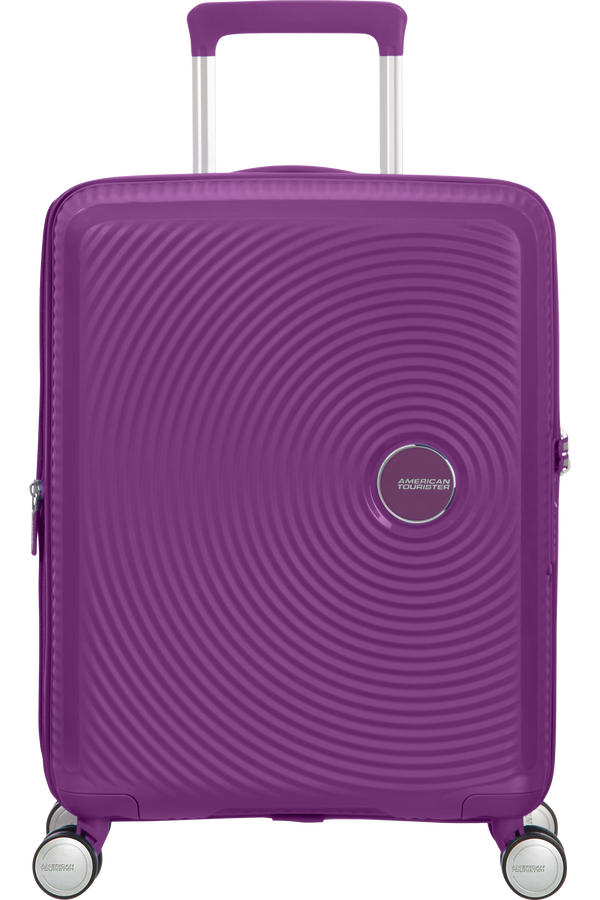 American Tourister Soundbox Spinner Expandable 55cm  Purple Orchid