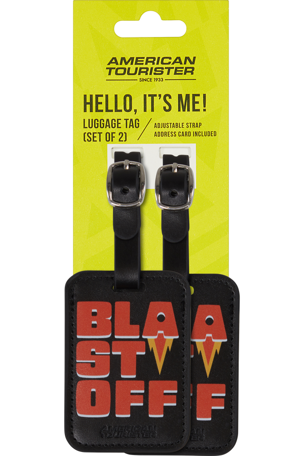 American Tourister American Tourist. Ta Luggage Tag X2 Print  Blast Off