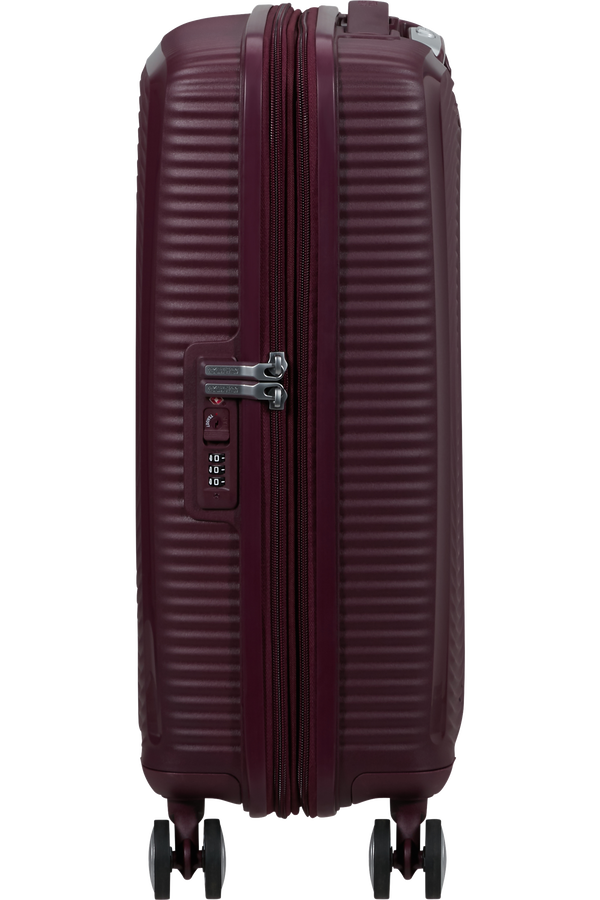 American Tourister SoundBox Spinner TSA Expandable 55cm  Wild Cherry