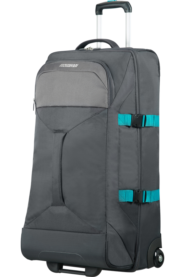 American Tourister Road Quest Reisetasche mit Rollen L  Grey/Turquoise