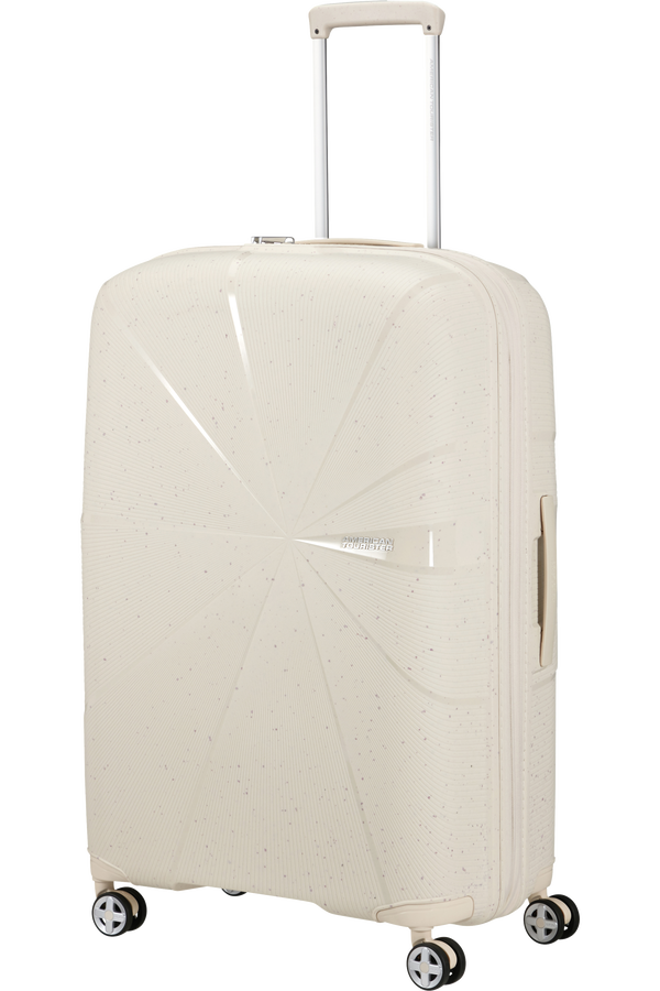 American Tourister StarVibe Spinner Expandable TSA LTD 77cm  Cream Speckles