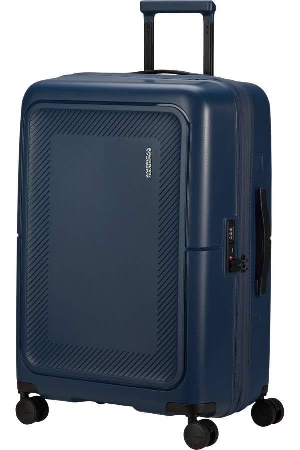 American Tourister DashPop Spinner Expandable TSA 67cm Bleu nuit