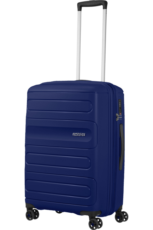 American Tourister Sunside Spinner Expandable 68cm  Bleu marine fonc&eacute;