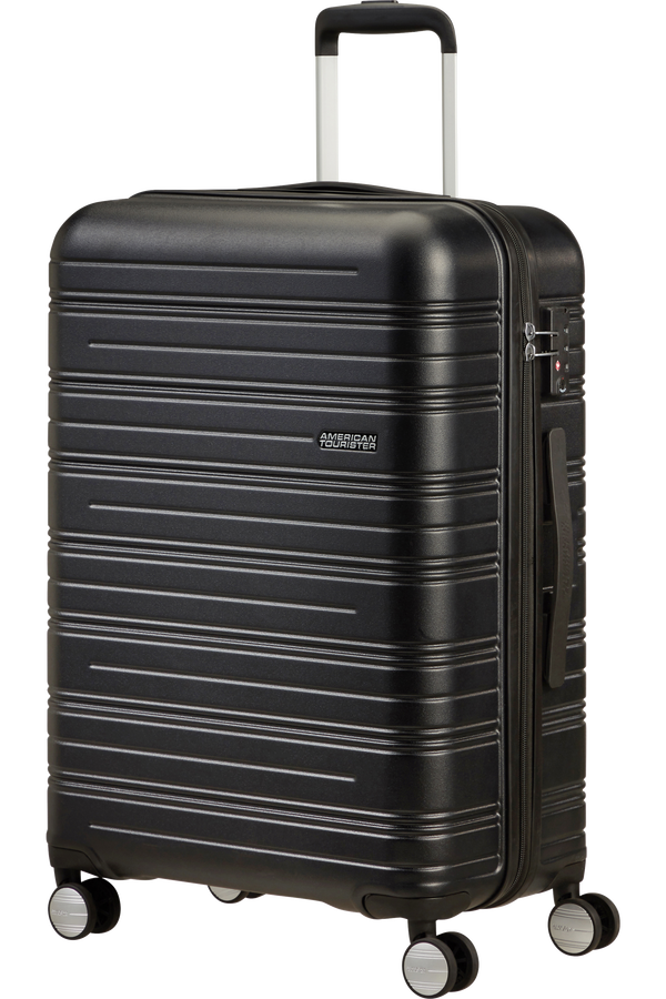 American Tourister High Turn 3 PC SET A  Matte Black