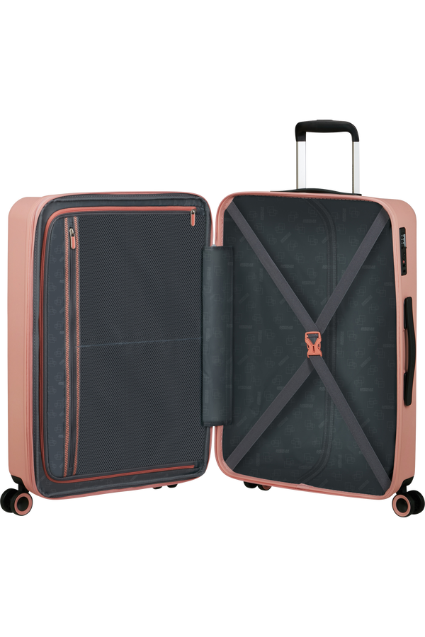 American Tourister Dynabelt Spinner EXP TSA 66cm  Sandy Rose