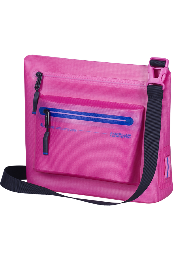 Colourdry M Schultertasche | American Tourister Colourdry Shoulder Bag M  Electric Fuchsia