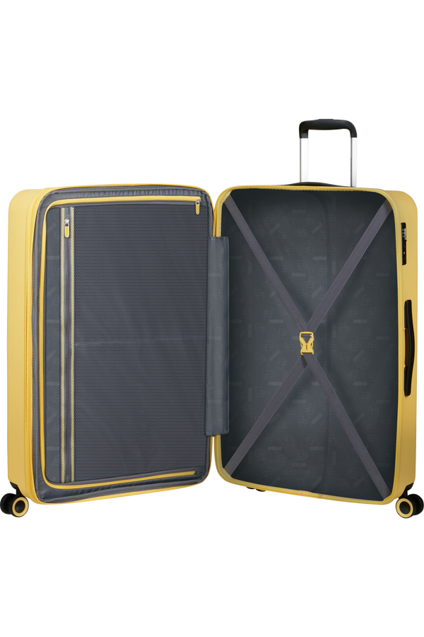 American Tourister Dynabelt Spinner EXP TSA 77cm  Jaune soleil