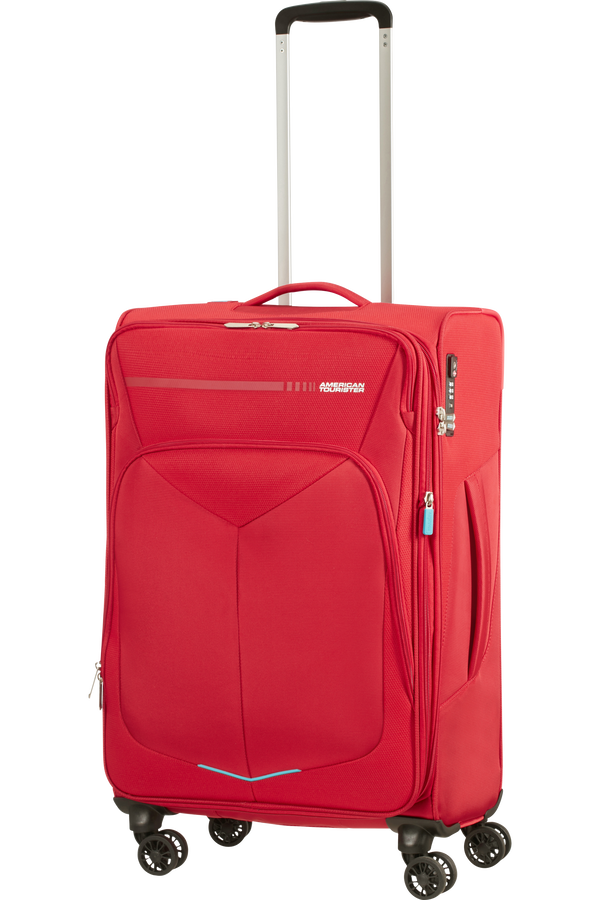 American Tourister Summerfunk Spinner Exp TSA 67cm  Rouge