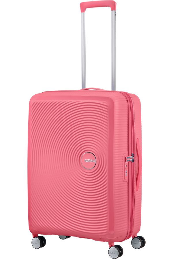 American Tourister Soundbox Spinner Expandable 67cm  Sun Kissed Coral