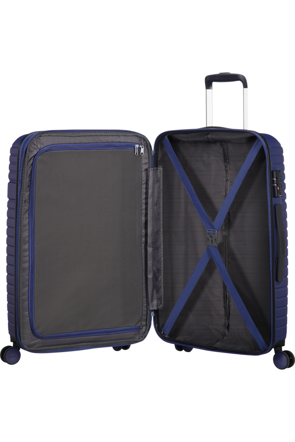 American Tourister Aero Racer Spinner M Expandable 68cm  Nocturne Blue