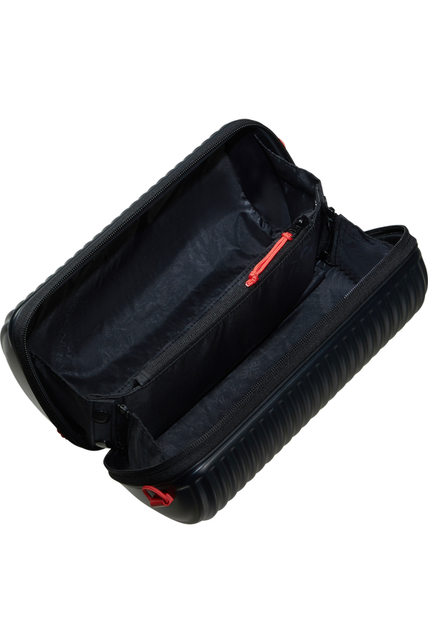 American Tourister Rollio Cross Body  Noir/Rouge