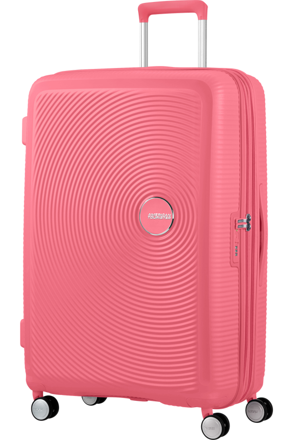 American Tourister Soundbox Spinner Expandable 77cm  Sun Kissed Coral