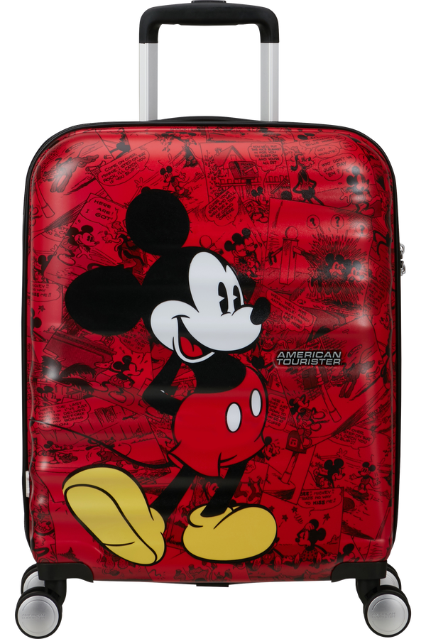 American Tourister Disney Wavebreaker Spinner TSA Disney Fl 55cm  Mickey Comics Red
