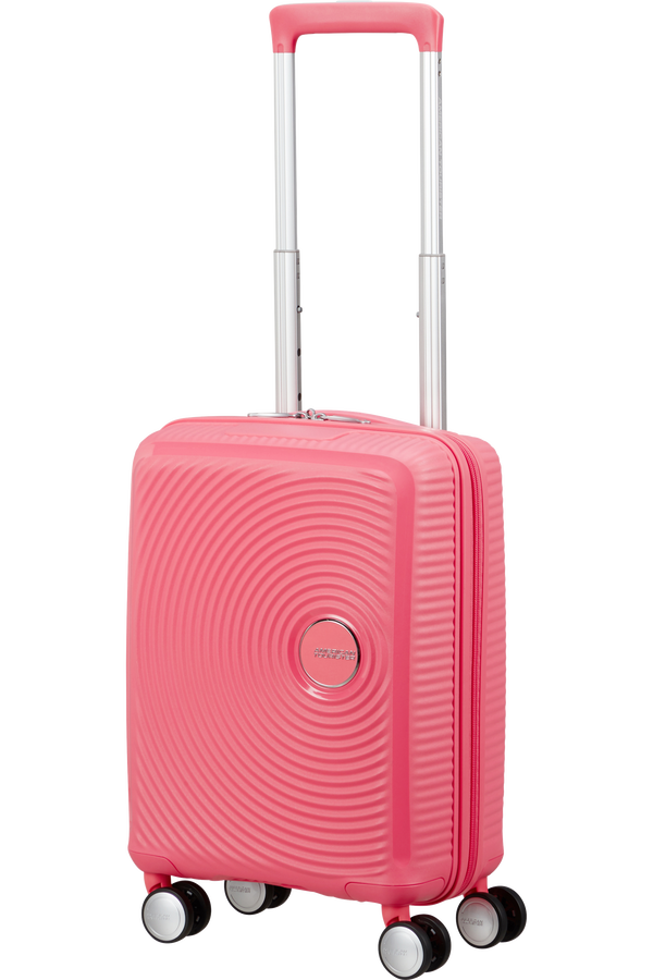 American Tourister Soundbox Mini Spinner 47cm  Sun Kissed Coral