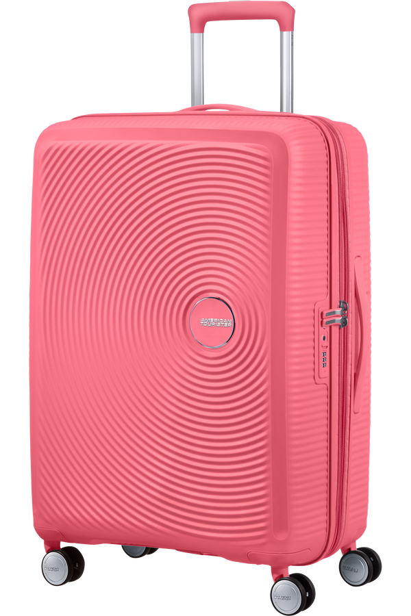 American Tourister Soundbox Spinner Expandable 67cm  Sun Kissed Coral