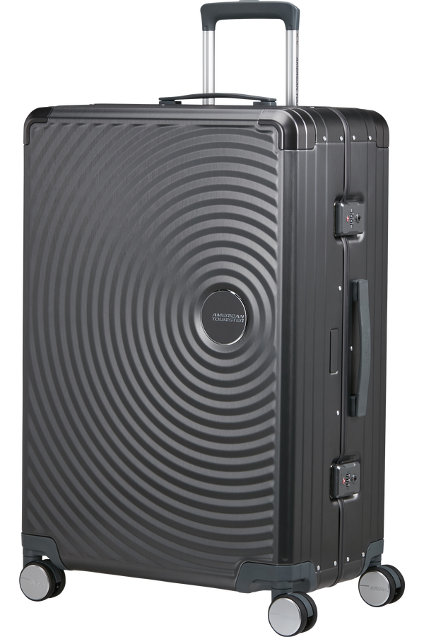 American Tourister Soundbox Alu Spinner TSA 77cm  Brushed Anthracite