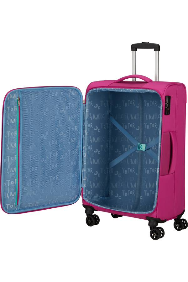 American Tourister Sea Seeker Spinner 68/25 Tsa 68cm  Deep Fuchsia