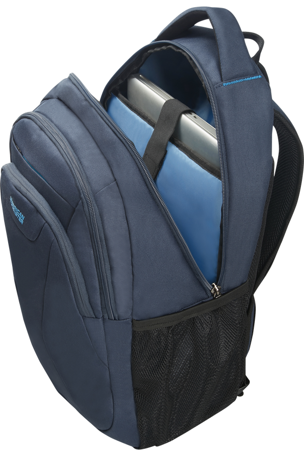 American Tourister At Work Sac à dos ordinateur  39.6cm/15.6inch Bleu marine foncé