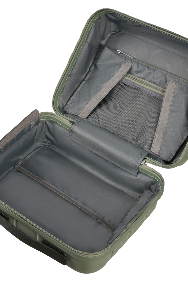 American Tourister High Turn Beauty Case  Matt Sage Khaki