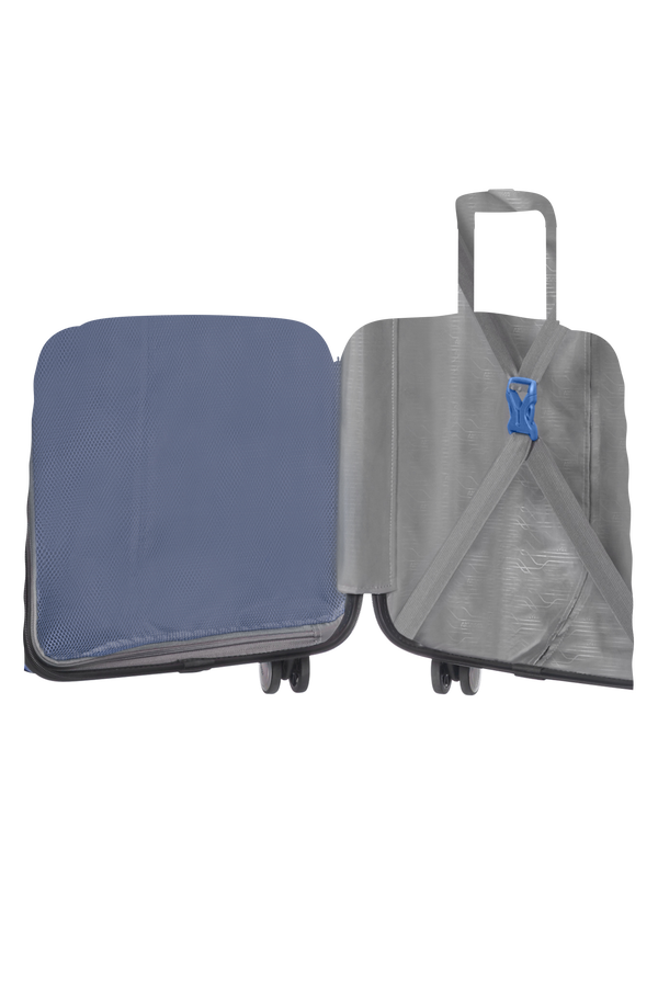 American Tourister Oceanfront 4-wheel cabin baggage Spinner suitcase 55x40x20cm  Ocean Blue