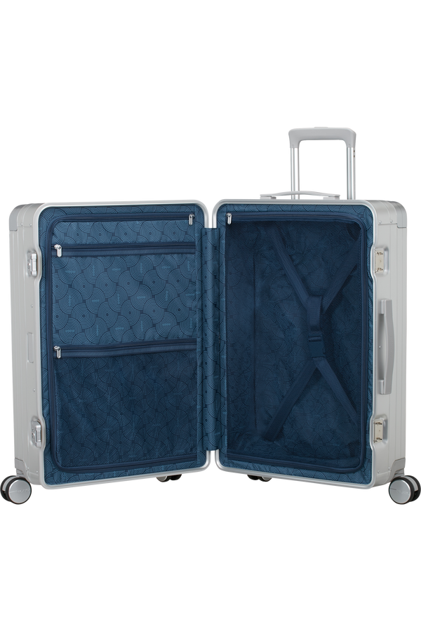 American Tourister Soundbox Alu Spinner TSA 68cm  Argent