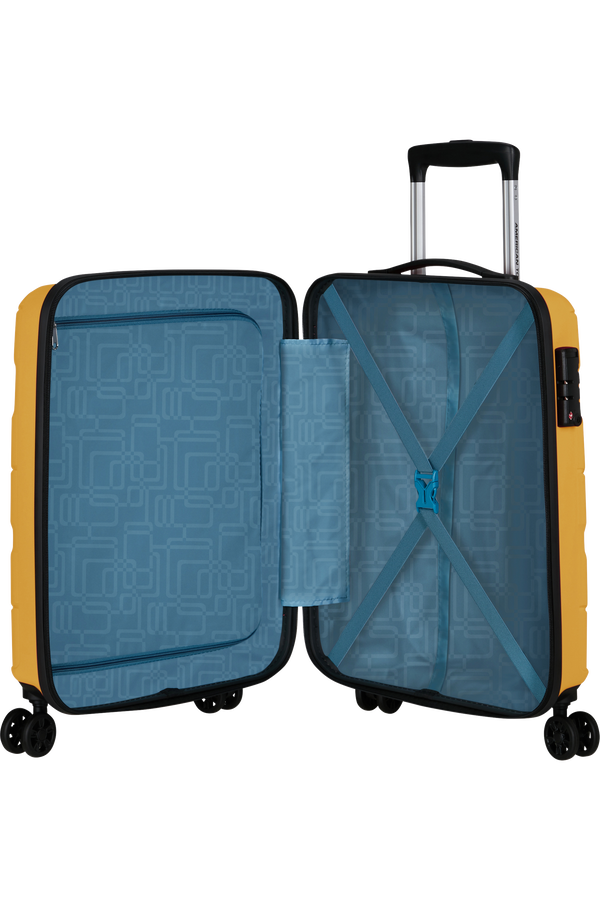 Jetdriver 3.0 55cm Trolley mit 4 Rollen | American Tourister Jetdriver 3.0 Spinner 55/20 TSA 55cm  Banana Cream