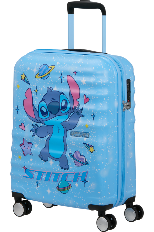 Disney Wavebreaker 55cm Handgep&auml;ck | American Tourister Disney Wavebreaker Spinner TSA Disney Fl 55cm  Stitch Universe