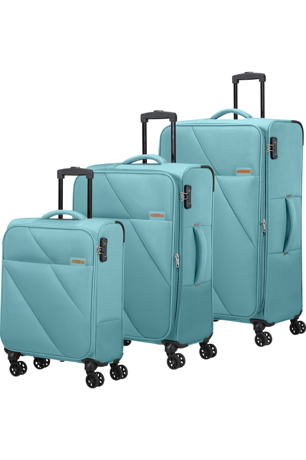 American Tourister Sun Break 3 PC SET A  Blau