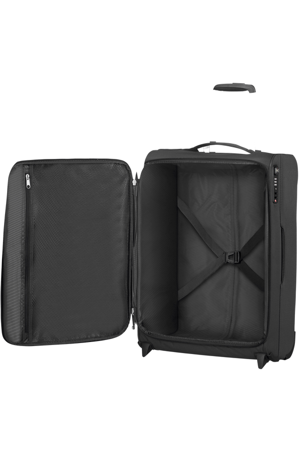 American Tourister Lite Ray Upright TSA 55cm  Jet Black