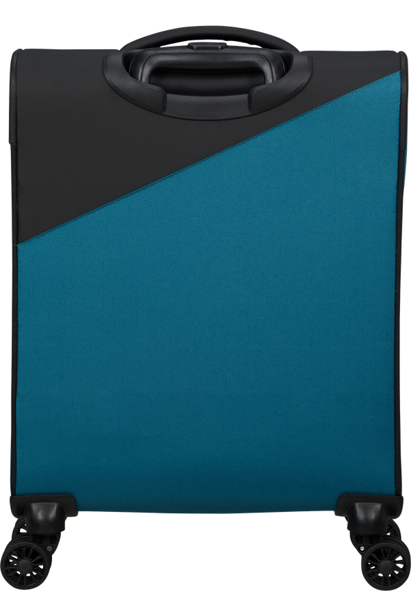 American Tourister Daring Dash Spinner Expandable TSA S  Black/Blue