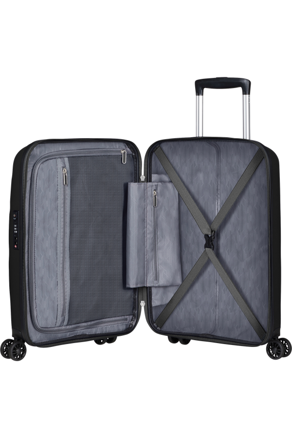 American Tourister Bon Air Dlx Spinner TSA 55cm  Schwarz