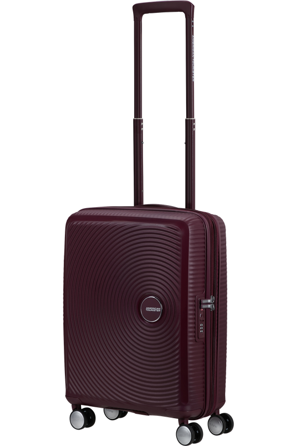 American Tourister SoundBox Spinner TSA Expandable 55cm  Wild Cherry