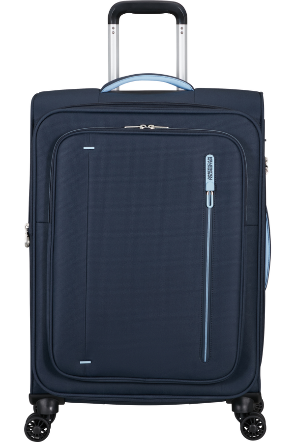 American Tourister Cloudrider Spinner EXP TSA M  Sky Navy