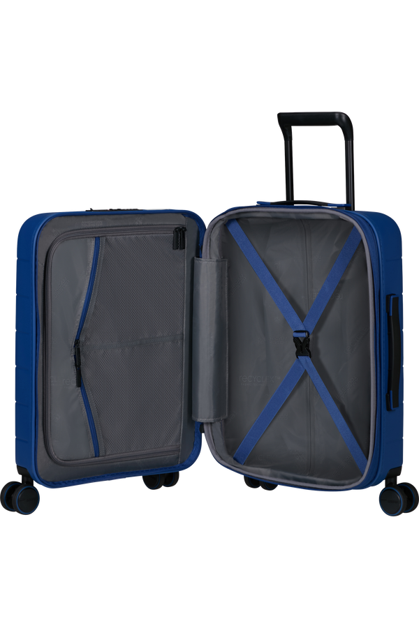 American Tourister Novastream Spinner TSA Exp. 55cm  Bleu marine
